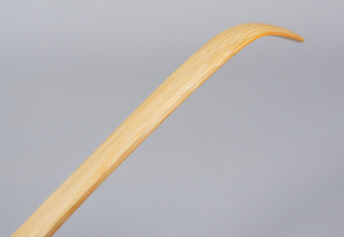 【MKA】裏千家　井口海仙　茶杓「塵外」　兄は淡々斎　父は円能斎　共箱　使用感少　京都　茶道具　真作保証_画像8