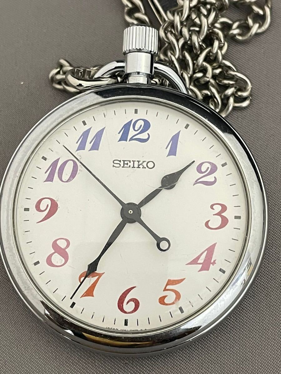 SEIKO セイコークォーツ 懐中時計管理番号9-A44