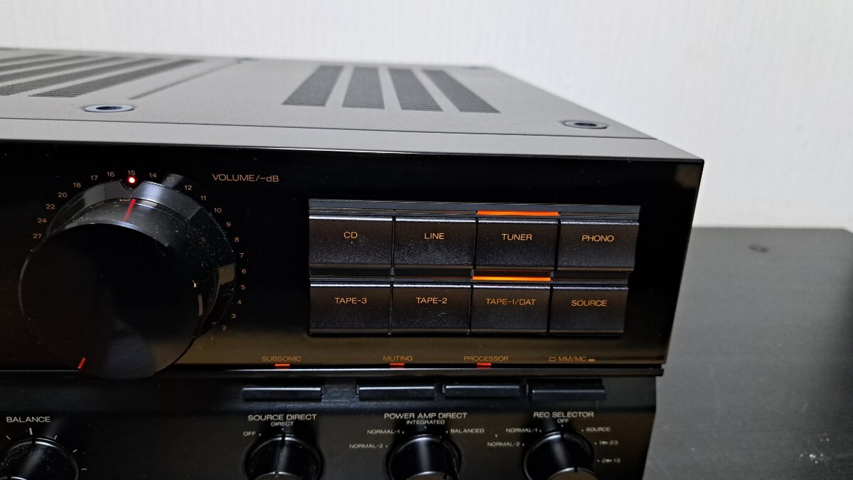 【売切り】SANSUI AU-α707 EXTRA ～セレクターゴムベルト交換で音出ました～_画像4