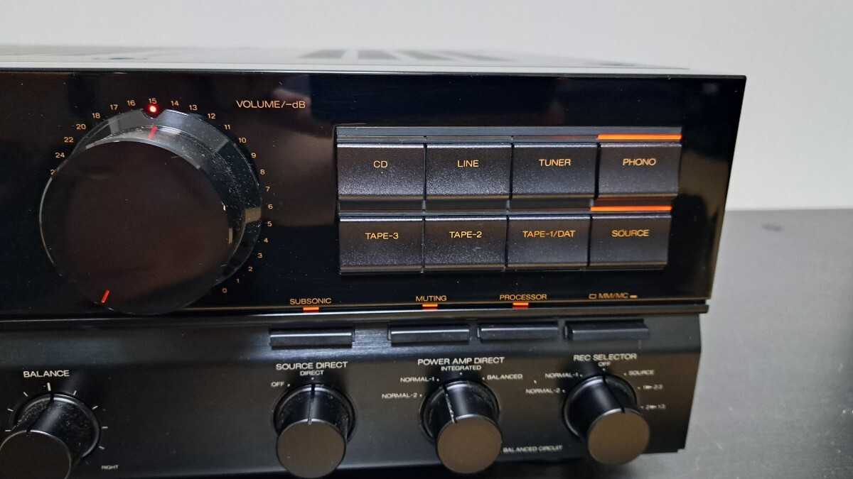 【売切り】SANSUI AU-α707 EXTRA ～セレクターゴムベルト交換で音出ました～_画像5