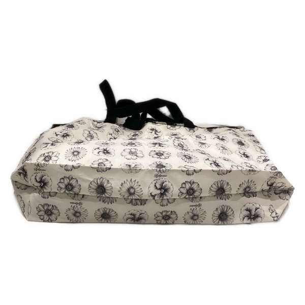 レスポートサック LESPORTSAC ショルダーバッグ - アイボリー×黒 花柄 バッグ_画像4