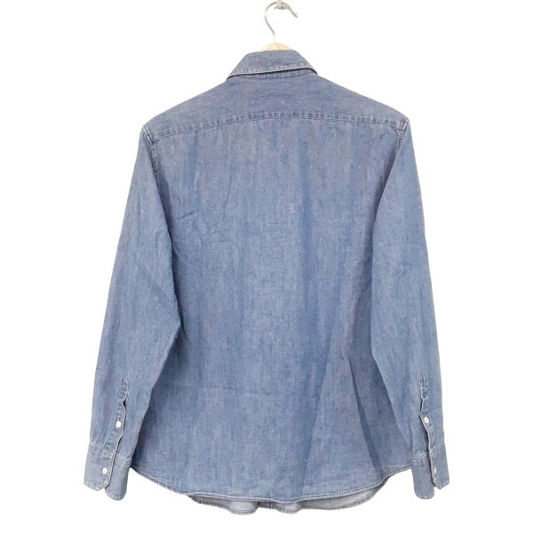 セリーヌ CELINE 長袖シャツブラウス サイズS - ブルーグレー レディース デニム トップス_画像2