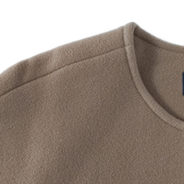  Ships SHIPS размер 36 S - бежевый женский длинный рукав /Bellandi SUPER130 ткань / no color / короткий / Zip выше / осень / зима прекрасный товар 