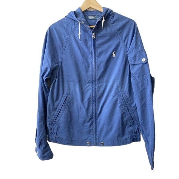 ポロラルフローレン POLObyRalphLauren ブルゾン サイズS - ブルー レディース 長袖/春/秋 ジャケット_画像1