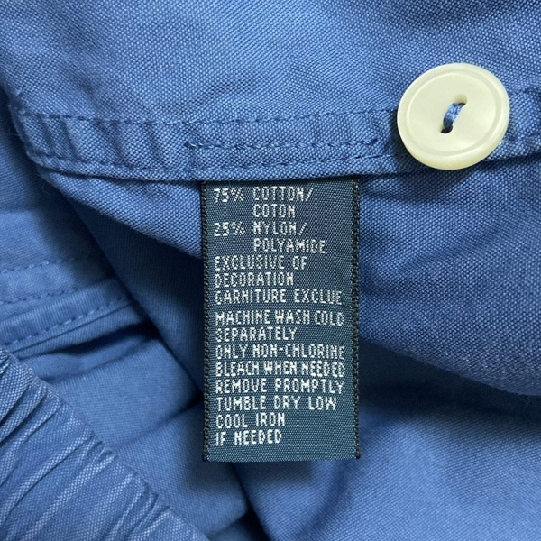 ポロラルフローレン POLObyRalphLauren ブルゾン サイズS - ブルー レディース 長袖/春/秋 ジャケット_画像4