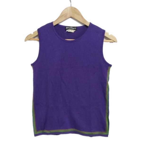  Salvatore Ferragamo FERRAGAMO/SalvatoreFerragamo ансамбль - лиловый × зеленый × хаки женский tops 