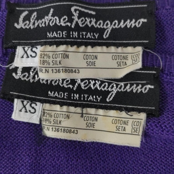  Salvatore Ferragamo FERRAGAMO/SalvatoreFerragamo ансамбль - лиловый × зеленый × хаки женский tops 
