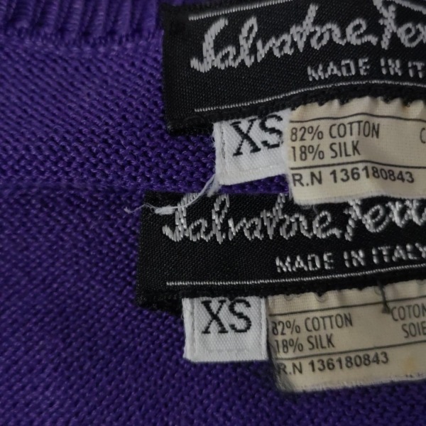  Salvatore Ferragamo FERRAGAMO/SalvatoreFerragamo ансамбль - лиловый × зеленый × хаки женский tops 