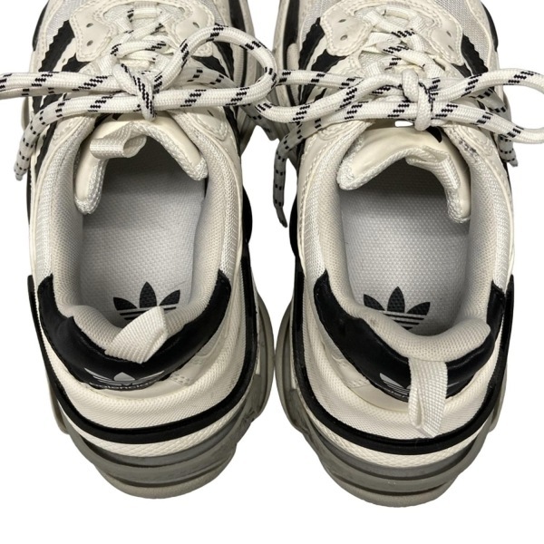 バレンシアガ BALENCIAGA スニーカー 37 710020 トリプルS 白×黒 レディース adidasコラボ 靴_画像7