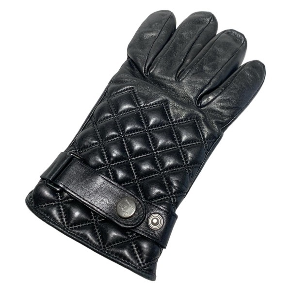 グローブス Gloves - レザー 黒 レディース キルティング 手袋_画像5