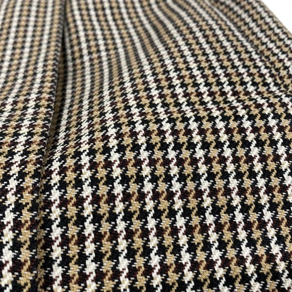 エスカーダ ESCADA ロングスカート サイズ32 S - ベージュ×黒×ブラウン レディース 千鳥格子柄 美品 ボトムス_画像7