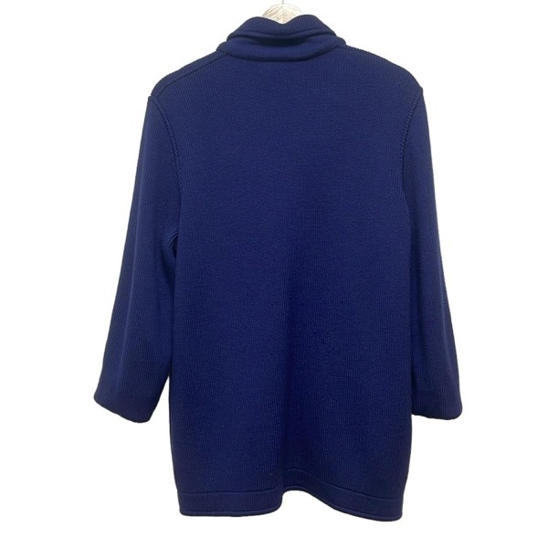  Salvatore Ferragamo FERRAGAMO/SalvatoreFerragamo размер S - темно-синий женский длинный рукав / вязаный / двойной / осень / зима пальто 