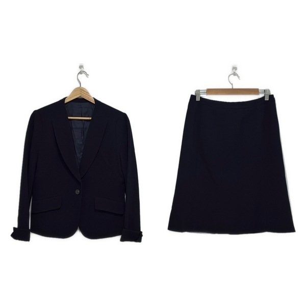 レリアン Leilian スカートスーツ - ネイビー レディース 美品 レディーススーツ_画像1