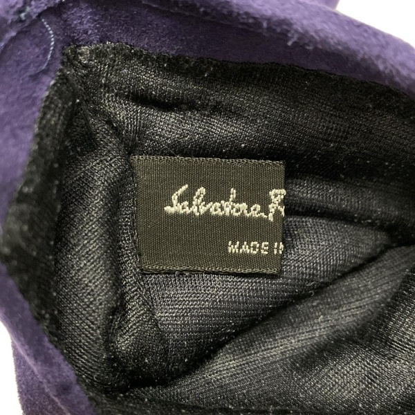  Salvatore Ferragamo FERRAGAMO/SalvatoreFerragamovala лиловый перчатка перчатки 