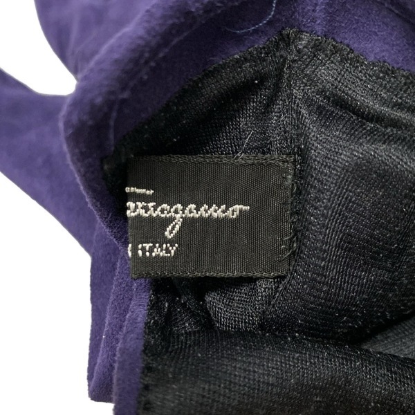  Salvatore Ferragamo FERRAGAMO/SalvatoreFerragamovala лиловый перчатка перчатки 