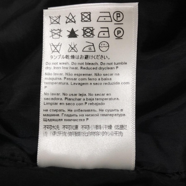 エスカーダ ESCADA サイズ44 L - ネイビー レディース 長袖/ビーズ/春/秋 美品 コート_画像6