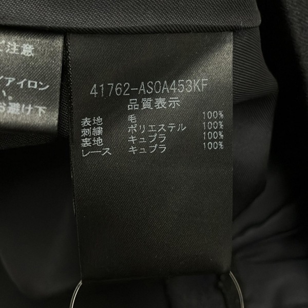  Foxey FOXEY юбка размер 42 L 41762 - чёрный женский колено длина / бисер / вышивка / цветок ( цветок ) низ 