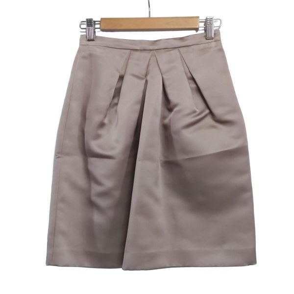 ディオール/クリスチャンディオール DIOR/ChristianDior スカート サイズI 40 - ピンクシルバー レディース ひざ丈 美品 ボトムス