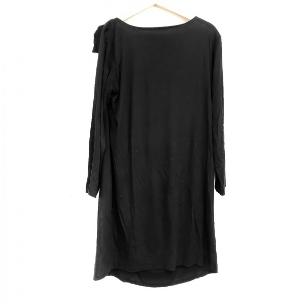 ヴィヴィアンウエストウッドレッドレーベル VivienneWestwoodRedLabel サイズ2 M - 黒 レディース クルーネック/長袖/ひざ丈 ワンピース