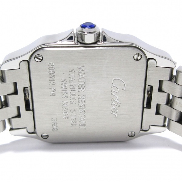 Cartier(カルティエ) 腕時(shí)計(jì) サントスドゥモワゼルSM W25064Z5 レディース SS アイボリー