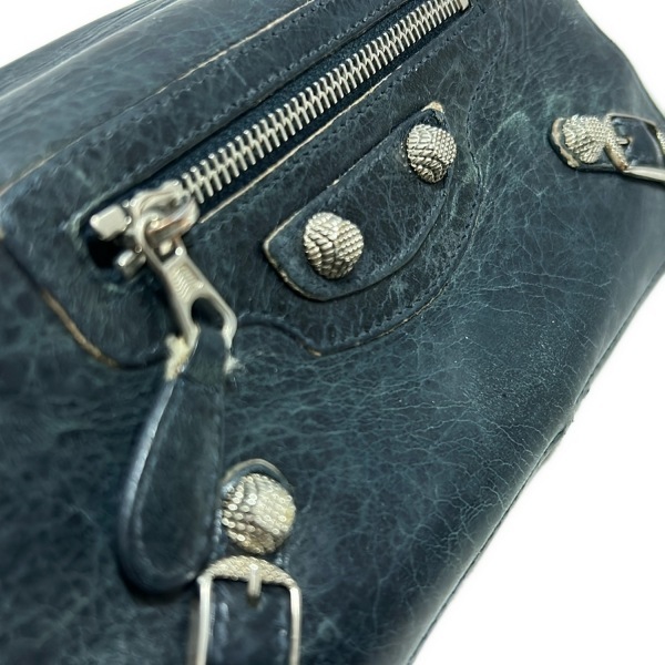 バレンシアガ BALENCIAGA 長財布 233599 ジャイアントマネー レザー ダークネイビー 財布_画像9