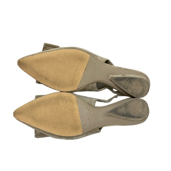 サルバトーレフェラガモ FERRAGAMO/SalvatoreFerragamo サンダル 5 D - グレー レディース ヴァラ 靴_画像4