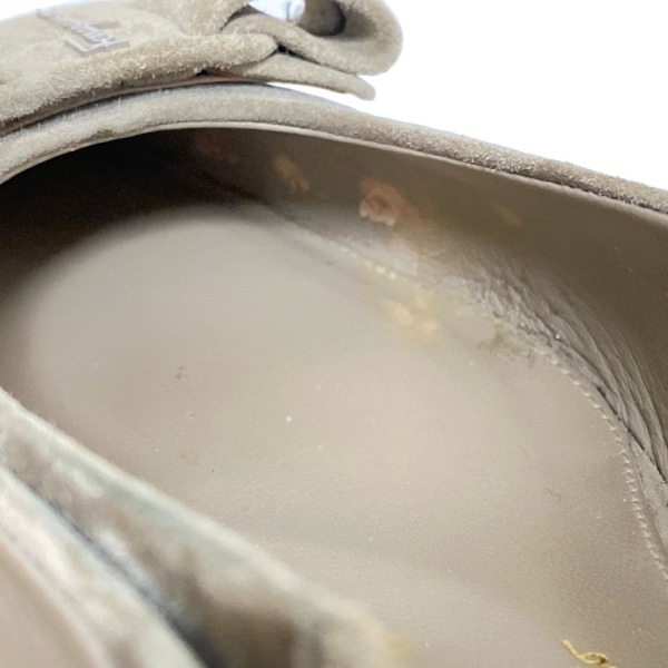 サルバトーレフェラガモ FERRAGAMO/SalvatoreFerragamo サンダル 5 D - グレー レディース ヴァラ 靴_画像10