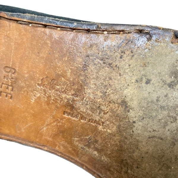 サルバトーレフェラガモ FERRAGAMO/SalvatoreFerragamo ローファー 6 1/2 EE - 黒 レディース ガンチーニ 靴_画像5