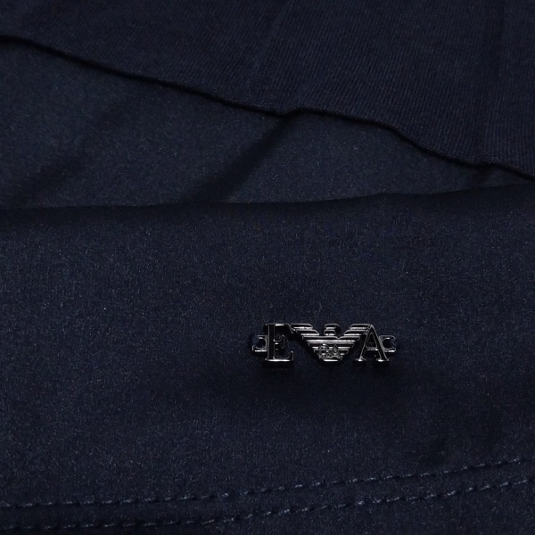 エンポリオアルマーニ EMPORIOARMANI 半袖カットソー サイズ38 S - ダークネイビー レディース クルーネック 美品 トップス_画像6