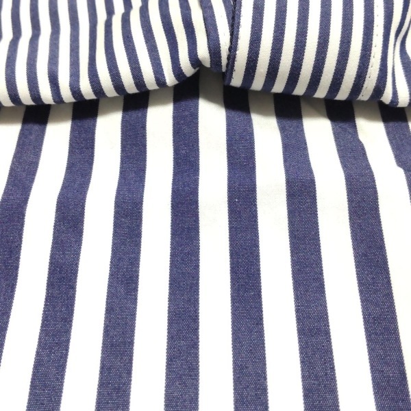 サカイ Sacai 長袖シャツブラウス サイズ1 S 23-06530 - ネイビー×白 レディース ストライプ/2way 美品 トップス_画像8