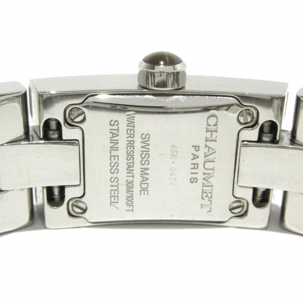 CHAUMET(ショーメ) 腕時(shí)計(jì) ケイシス ルミエール W19611-34B レディース SS/文字盤16Pダイヤ ブラウングレー