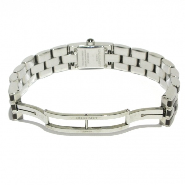 CHAUMET(ショーメ) 腕時(shí)計(jì) ケイシス ルミエール W19611-34B レディース SS/文字盤16Pダイヤ ブラウングレー