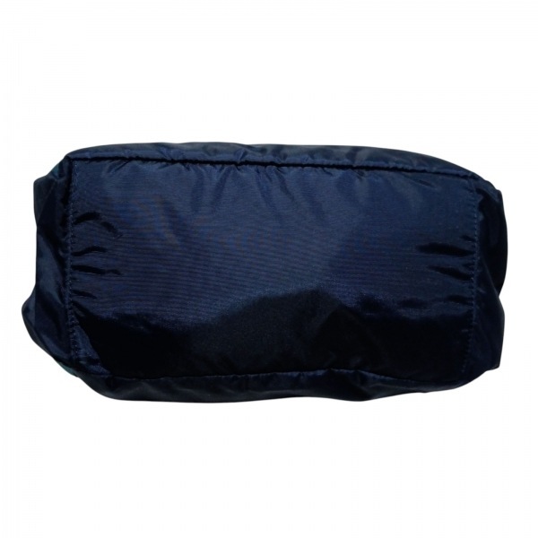 キプリング Kipling ハンドバッグ - ダークネイビー×ブルーグリーン×黒 新品同様 バッグ_画像4