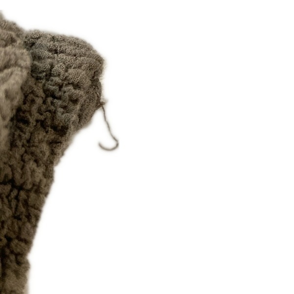 ミー/イッセイミヤケ me ISSEY MIYAKE 半袖カットソー - ダークグレー レディース シワ加工 トップス_画像9