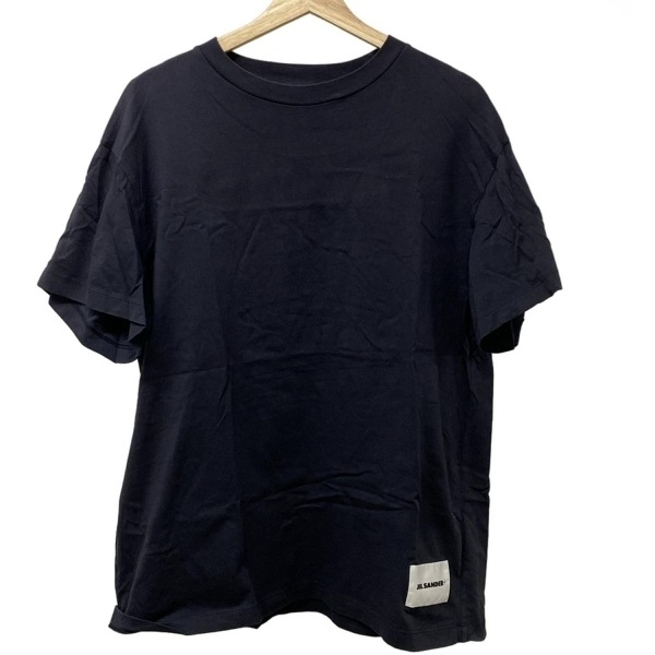 ジルサンダー JILSANDER 半袖Tシャツ サイズL J47GC0001 J45048 - 黒 メンズ Lサイズ/ジルサンダー+ 美品 トップス_画像1