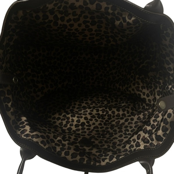 フェリージ Felisi トートバッグ 03-28 - レザー カーキ×ダークブラウン リバーシブル バッグ_画像7