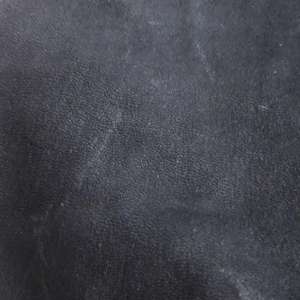 アイザックセラム ISAAC SELLAM ポンチョ - 黒 ユニセックス スエード/春/秋 ジャケット