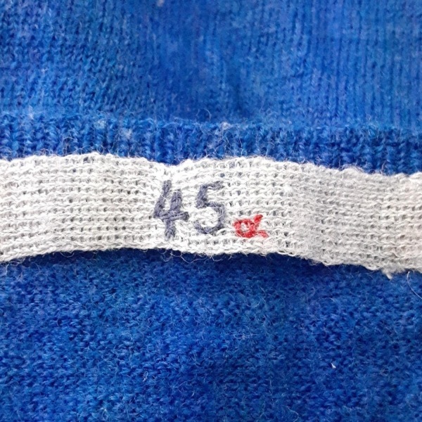 four чай пять a-rupi- M 45rpm кардиган размер 3 L - голубой женский длинный рукав прекрасный товар tops