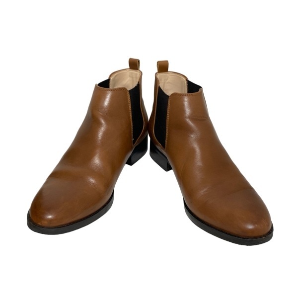 クラークス Clarks ショートブーツ 6 D - レザー ブラウン×ダークブラウン レディース サイドゴア 靴_画像2