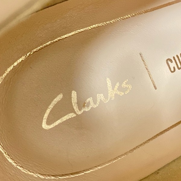 クラークス Clarks ショートブーツ 6 D - レザー ブラウン×ダークブラウン レディース サイドゴア 靴_画像5
