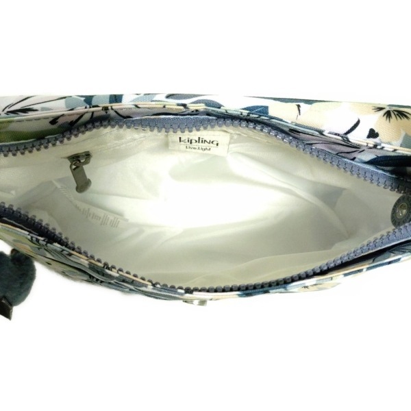 キプリング Kipling ショルダーバッグ - 白×グレー×マルチ 美品 バッグ_画像7