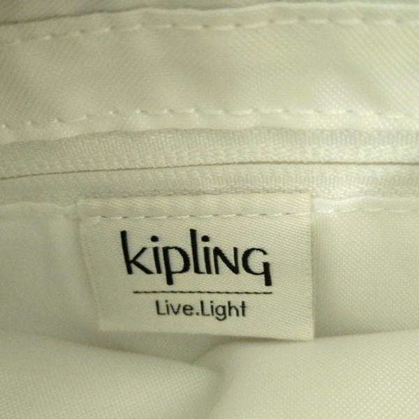 キプリング Kipling ショルダーバッグ - 白×グレー×マルチ 美品 バッグ_画像8