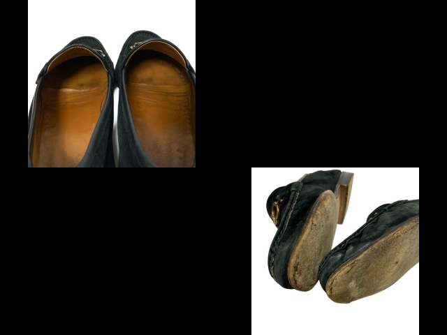 サルバトーレフェラガモ FERRAGAMO/SalvatoreFerragamo ローファー 6 1/2 EE - 黒 レディース ガンチーニ 靴_画像10