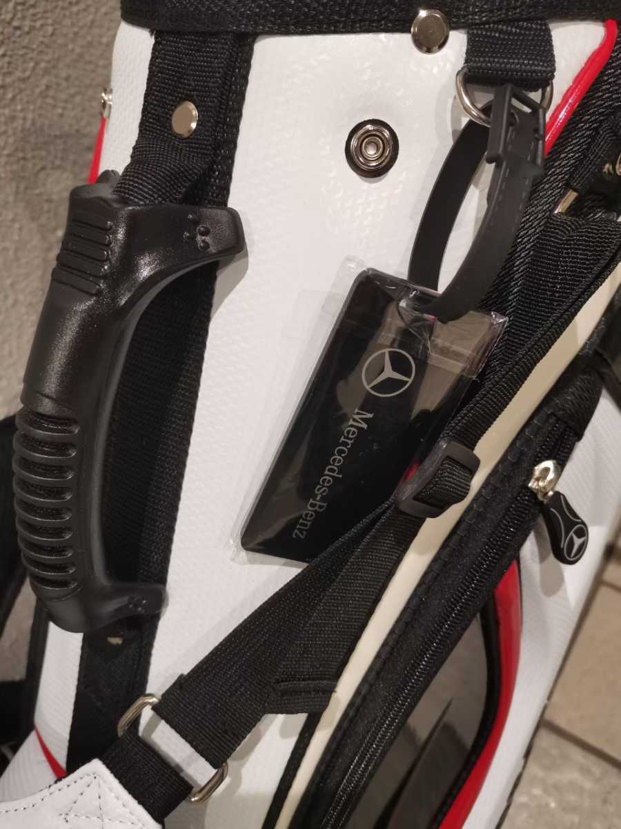 値下げ★残り僅か★キャディバッグ・スタンドバッグメルセデス・ベンツ　ホワイト　※写真転載禁止※ホワイト_画像6