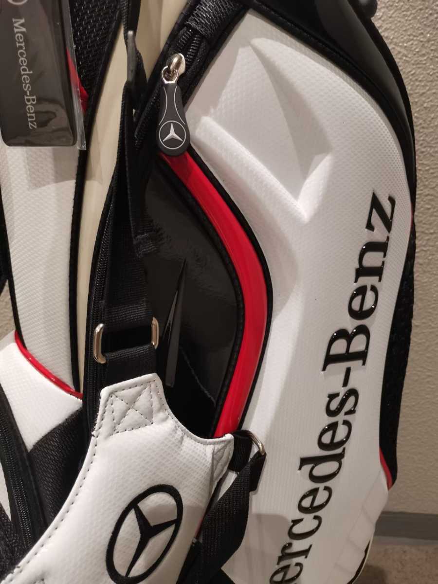 値下げ★残り僅か★キャディバッグ・スタンドバッグメルセデス・ベンツ　ホワイト　※写真転載禁止※ホワイト_画像7