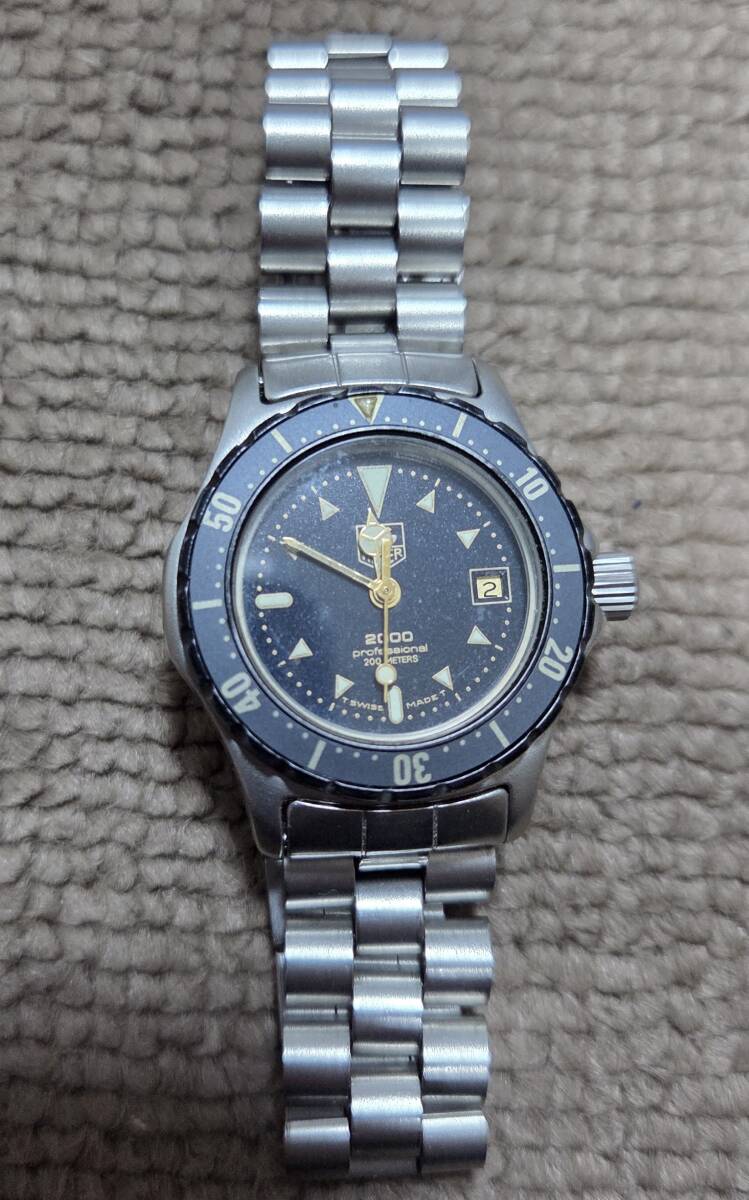 ジャンク品 TAG HEUER タグホイヤー 972.608 レディース