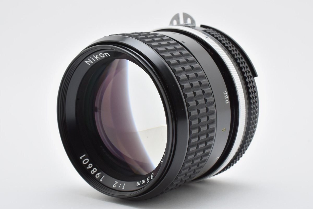 ◇◆ 極美品 ニコン Nikon Ai ニッコール Nikkor 85mm f/2 一眼レフ ポートレイト MF レンズ 動作確認(rèn)済 2470 ◆◇