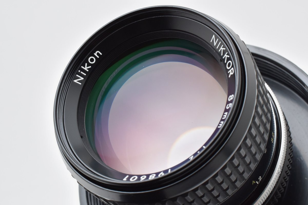 ◇◆ 極美品 ニコン Nikon Ai ニッコール Nikkor 85mm f/2 一眼レフ ポートレイト MF レンズ 動作確認(rèn)済 2470 ◆◇