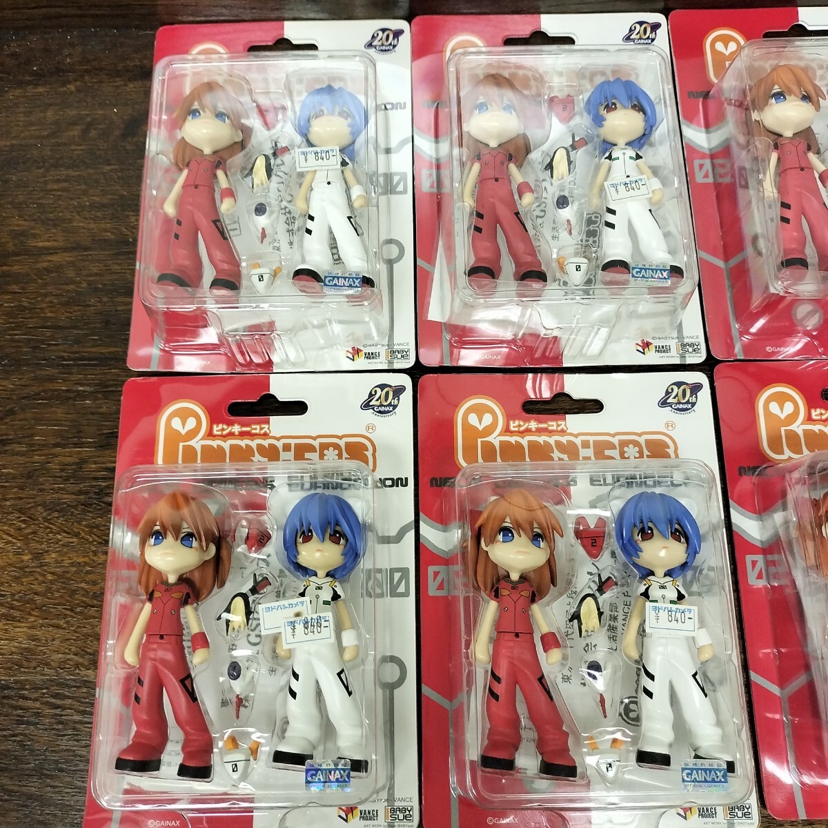 ピンキーコス　エヴァピンキー PC-001　エヴァンゲリオン　綾波レイ　アスカラングレー フィギュア