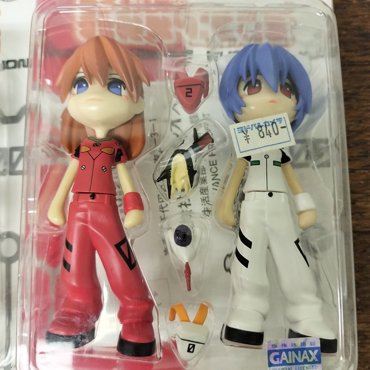 ピンキーコス　エヴァピンキー PC-001　エヴァンゲリオン　綾波レイ　アスカラングレー フィギュア